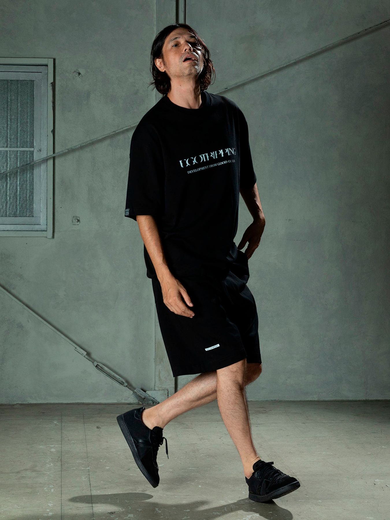 【予約品 11月9日(月) 締切】HEAVYJERSEY Box / ヘビーオンスジャージー ショーツ / ブラック