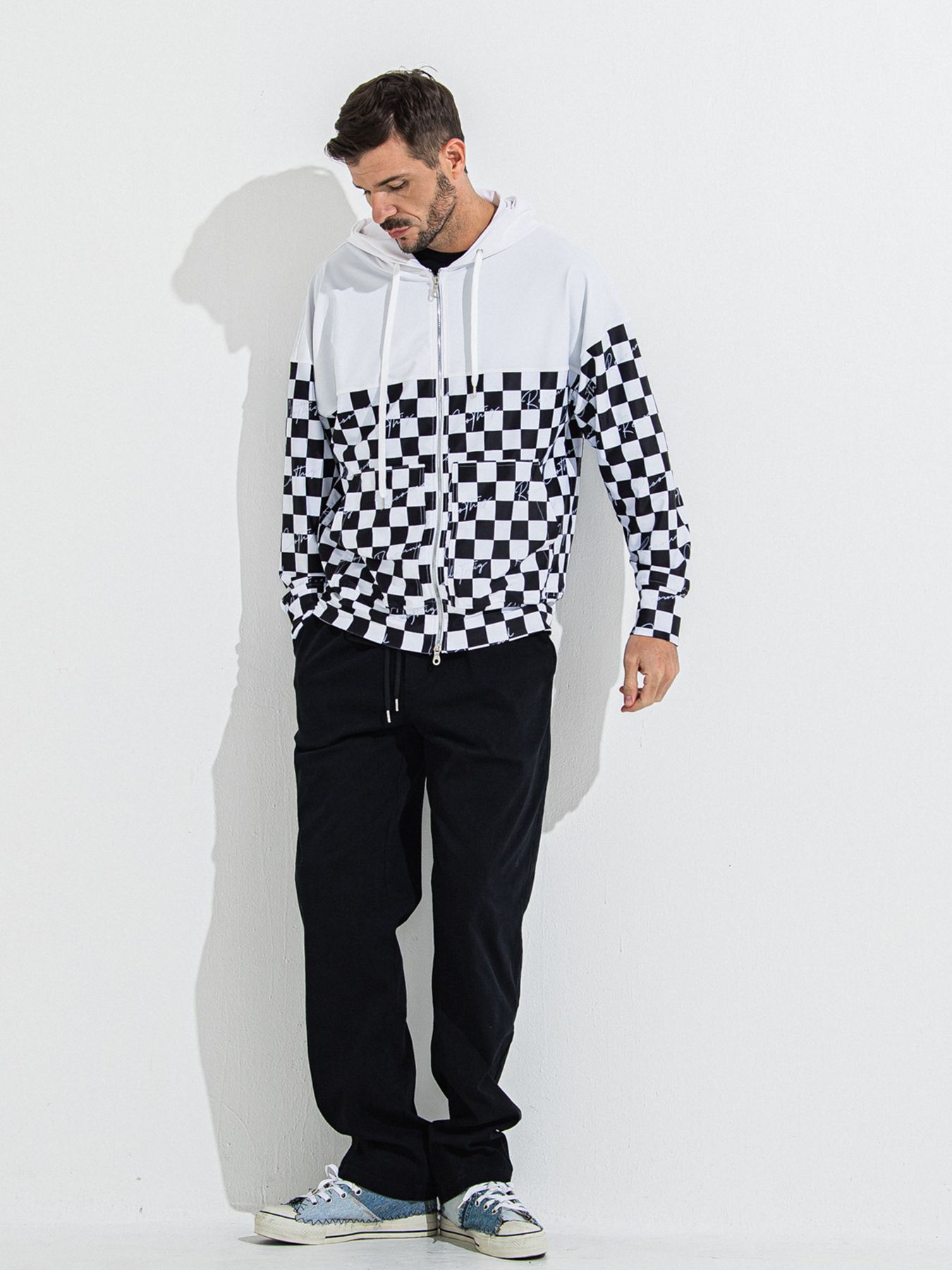 【予約品 】DENIM JERSEY WIDE PT / デニムジャージワイドパンツ / ブラック
