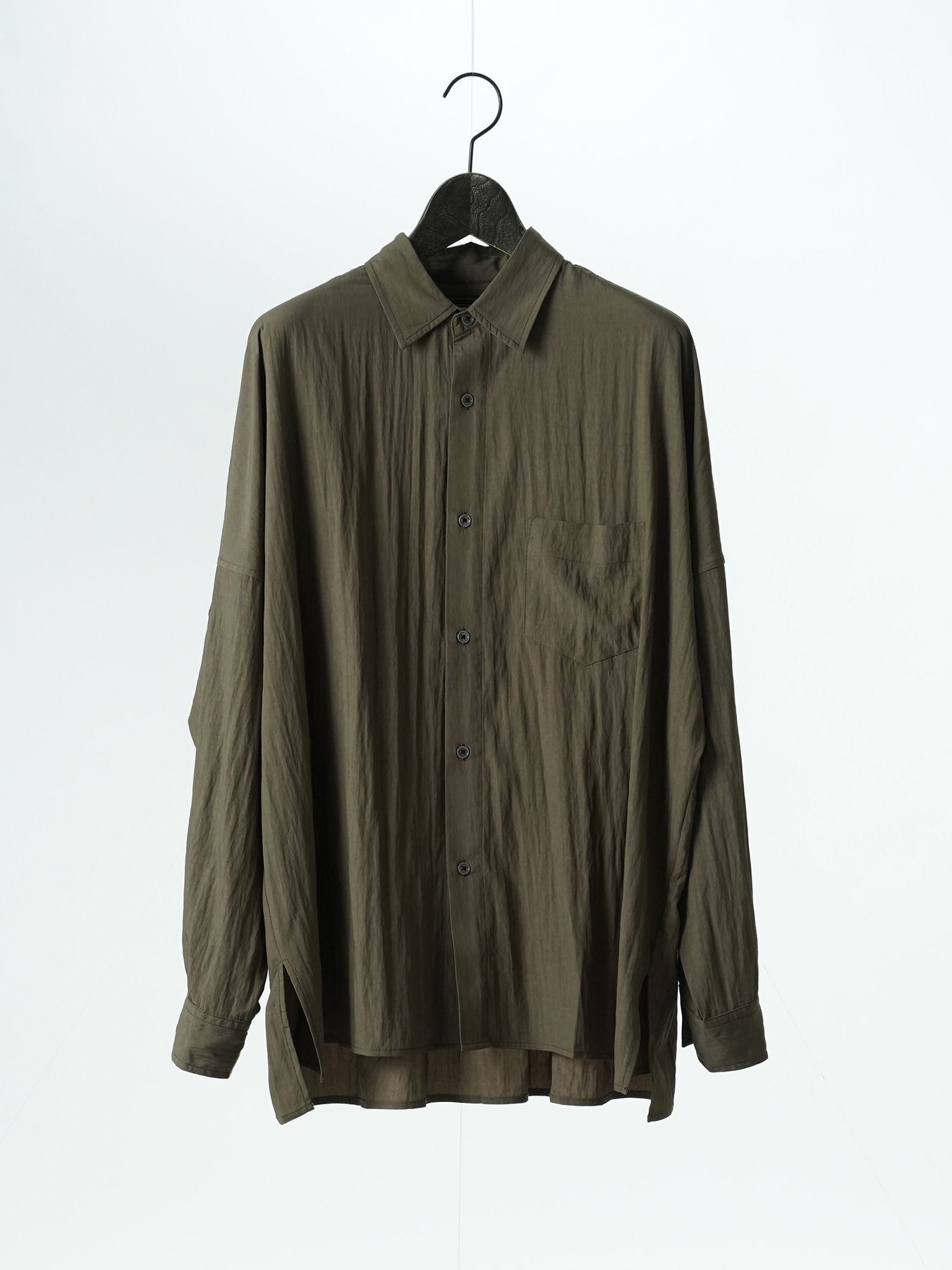 【予約品 5月27日(水) 締切】GATHER-SHIRTS / ギャザーシャツ / ブラウン