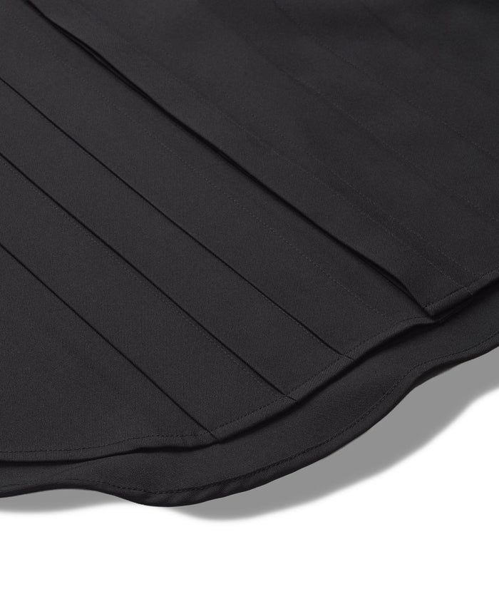 2WAYフライフロントタックシャツ BLACK