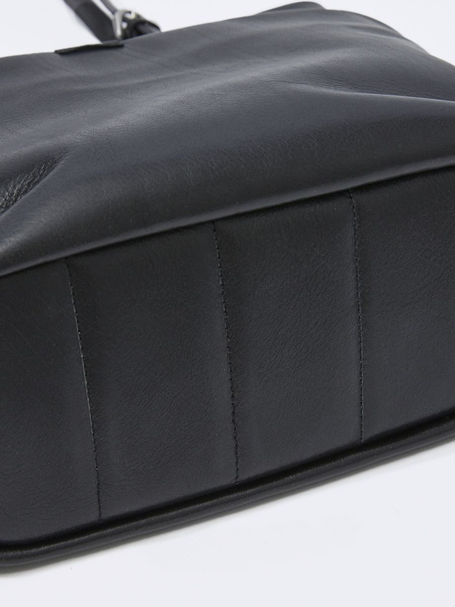 トートバック Artisan Leather (牛革/日本製) BLACK【aniary】