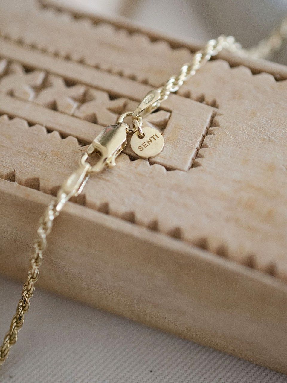 《予約品》 FRENCH ROPE CHAIN  / ゴールド