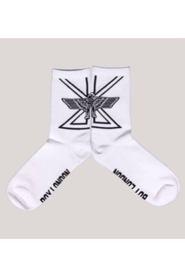 UK EAGLE SOX ソックス / WHITE 【BOY LONDON】