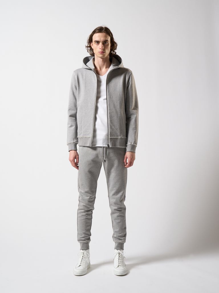 wjk - 【予約品】 basic zip-up parka / パーカー / グレー | BRYAN wjk - 【予約品】 basic zip-up parka / パーカー / グレー | BRYAN