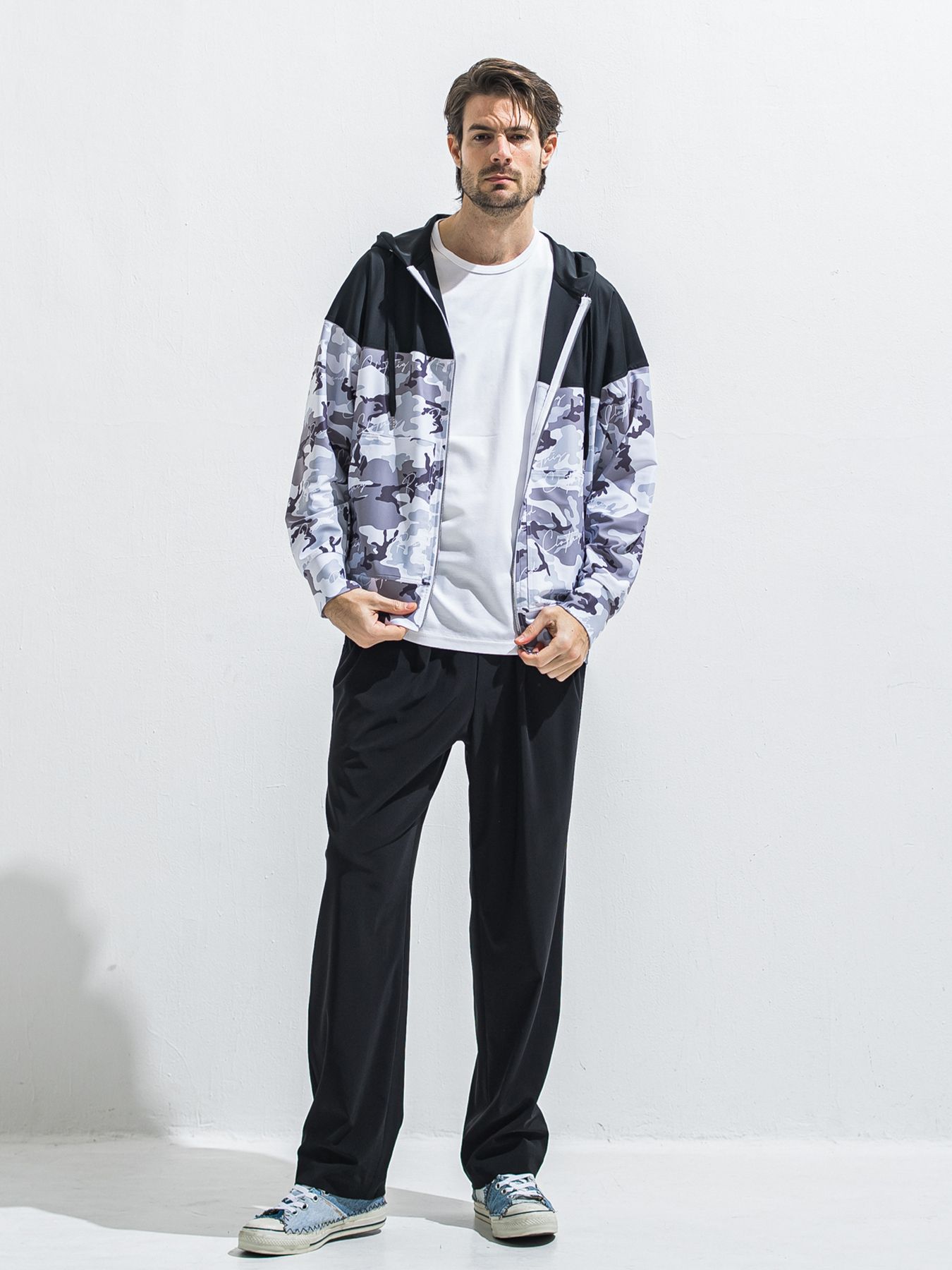 【予約品 2月15日(日) 18:00 締切】BEN PANTS / ワイドルーズパンツ / ブラック