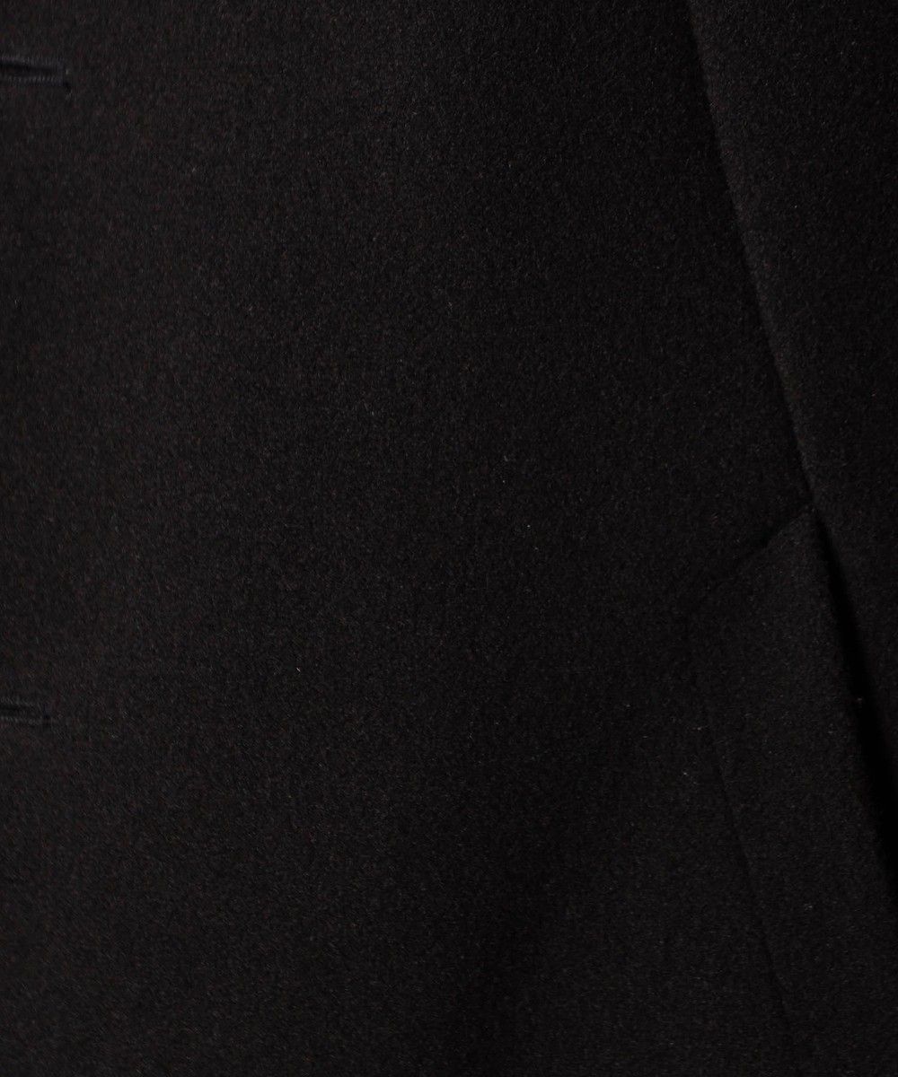ハイブリットメルトン スタンドコート BLACK 【NICOLE CLUB FOR MEN】