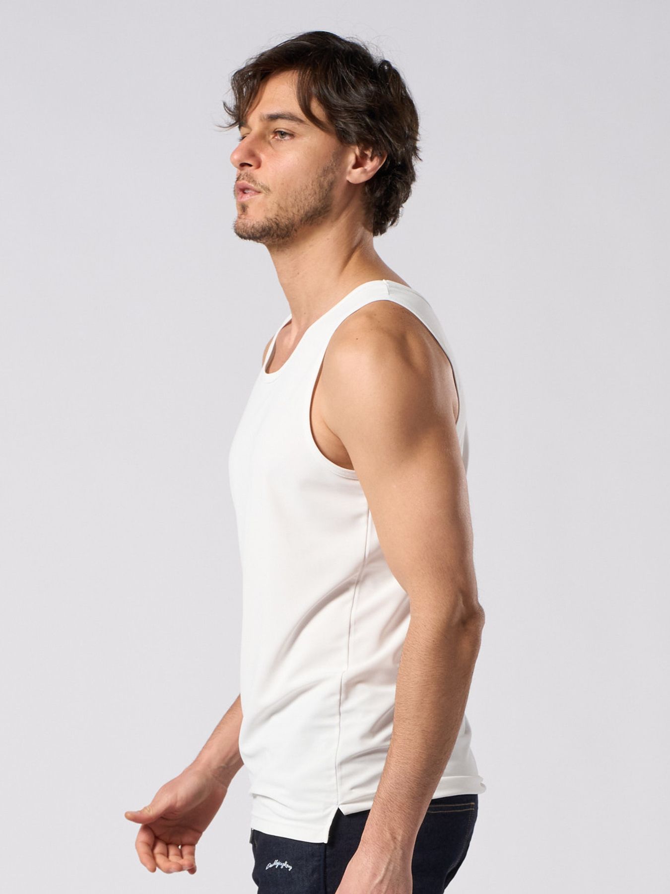 【予約品 1月25日(日) 締切】cool tank top / クールタンクトップ / ホワイト