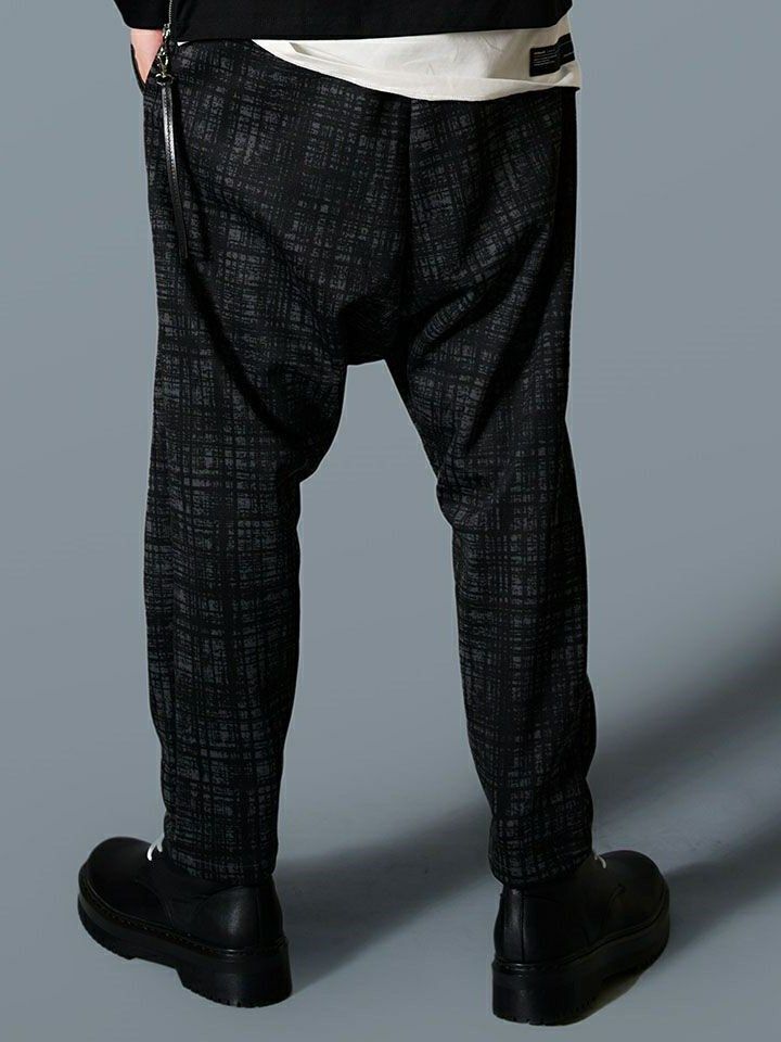 PRINT SAROUEL PANTS  / パンツ / チャコール