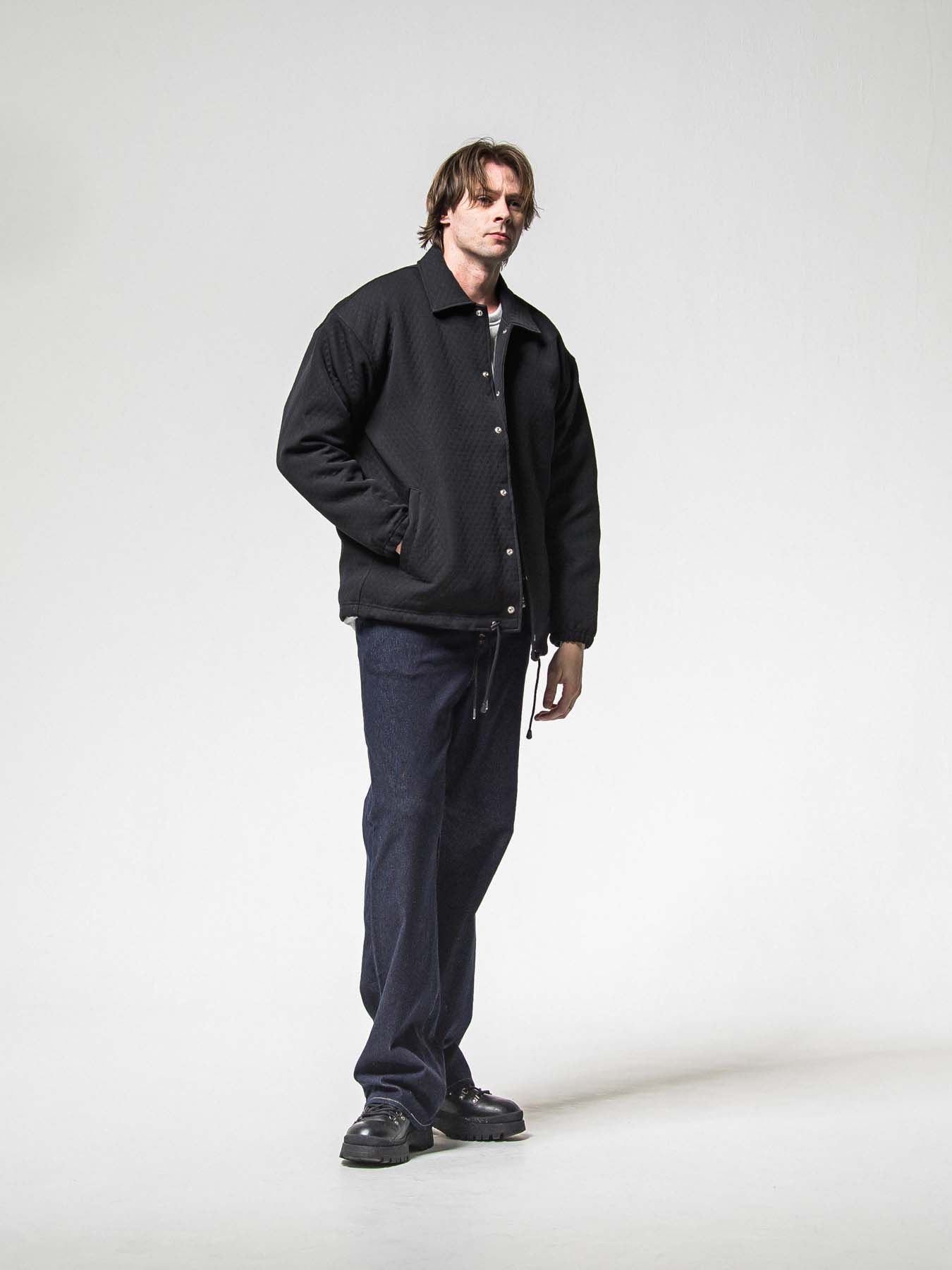 【予約品 8月31日(日) 締切】FUR COACH JK / ファーコーチジャケット / ブラック