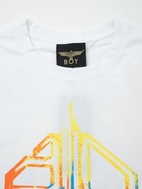 GRADATION BOY TEE / Tシャツ / ホワイト 【BOY LONDON】