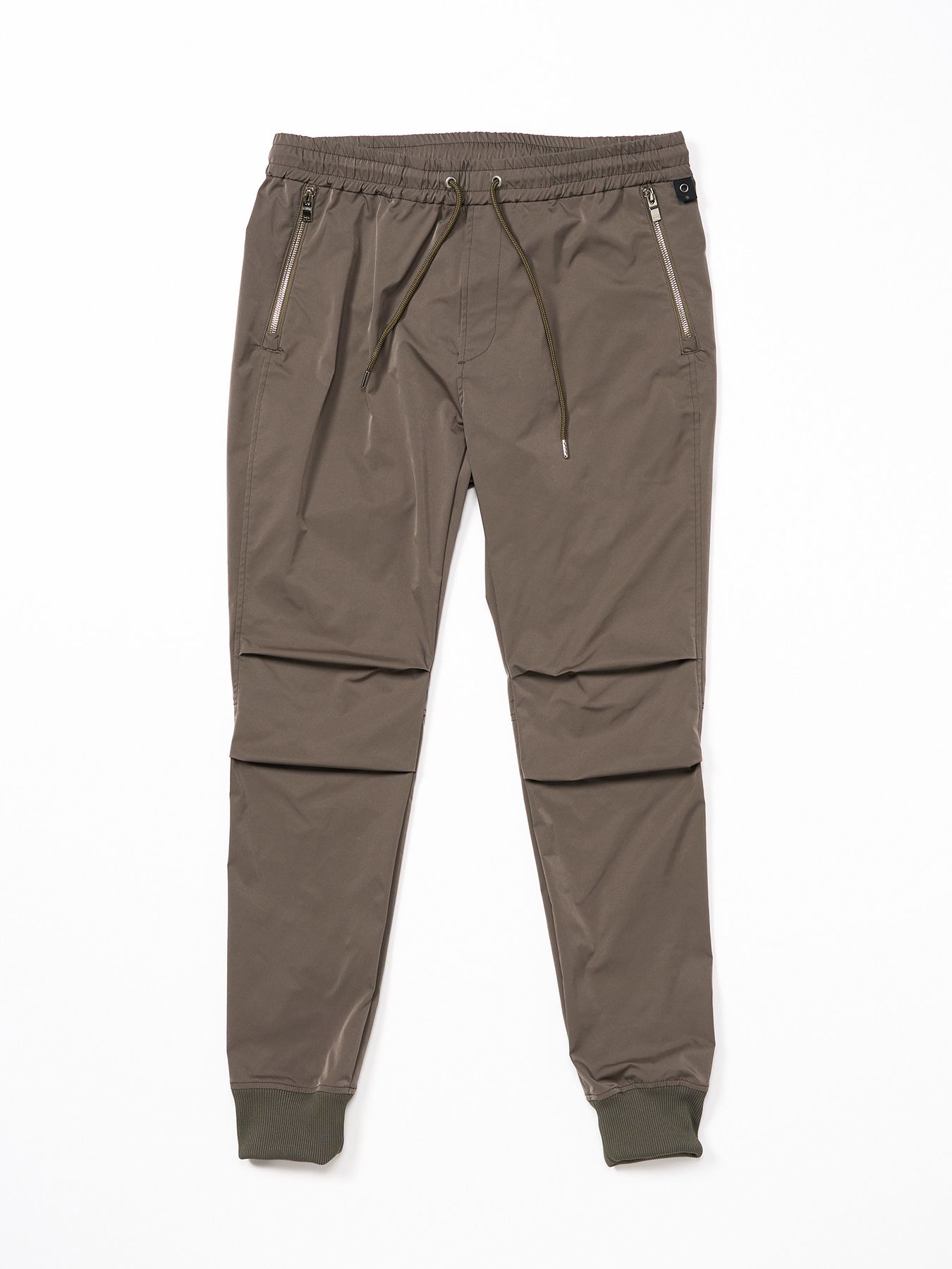 【予約品 9月23日(火) 締切】tuck rib pants / タックリブパンツ / カーキ