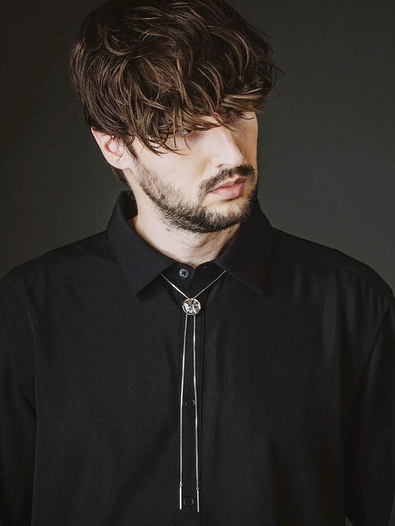 メタルループタイ / シルバー【NO ID.】