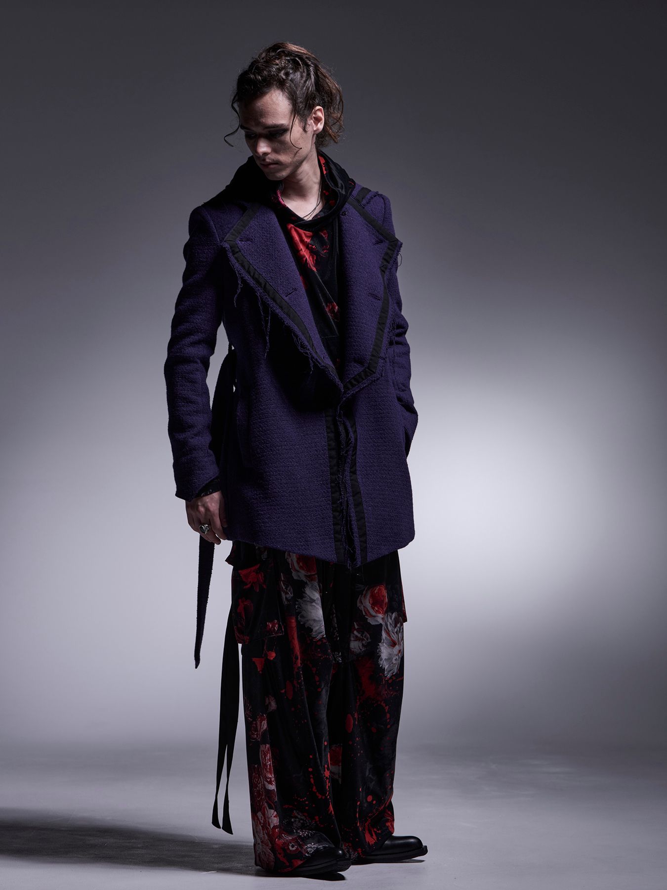 【予約品 】Wide Cargo Pants / ワイドカーゴパンツ / フローラ