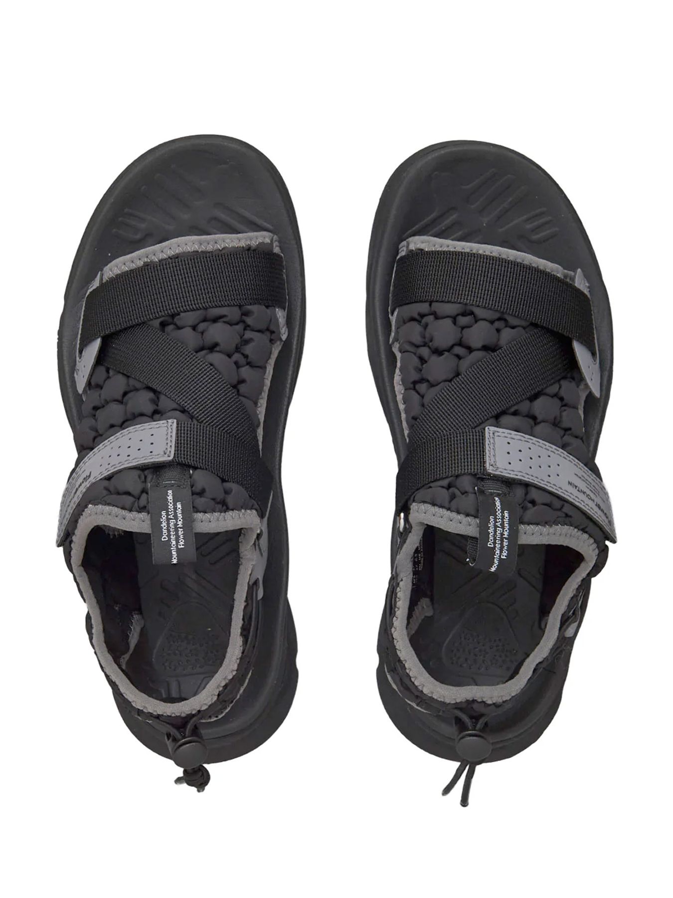 NAZCA / サンダル / Cloudy black【Flower MOUNTAIN】