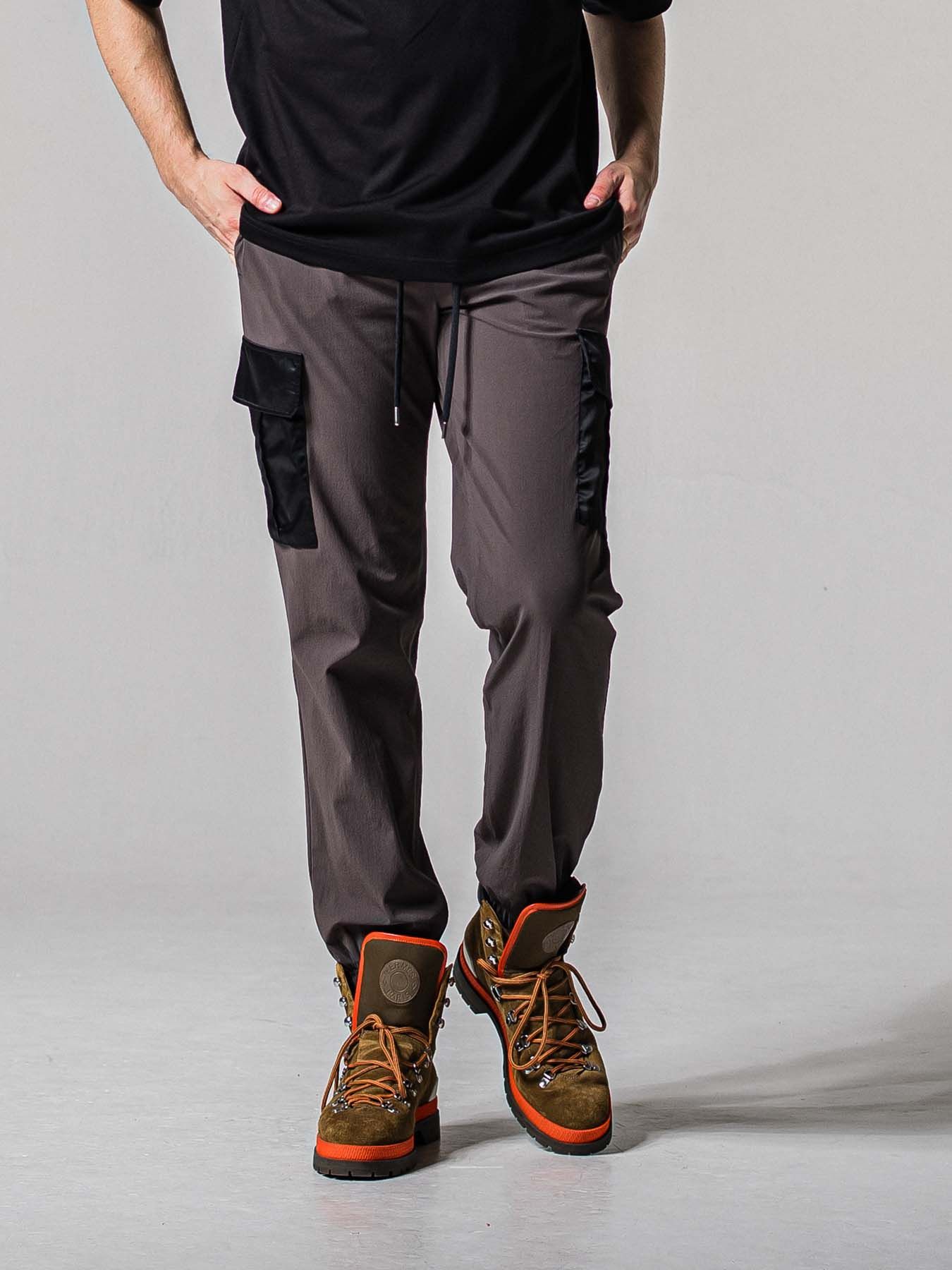 【予約品 11月16日(日) 締切】NY PT CARGO  PANTS / ナイロン イージーカーゴパンツ  / チャコール