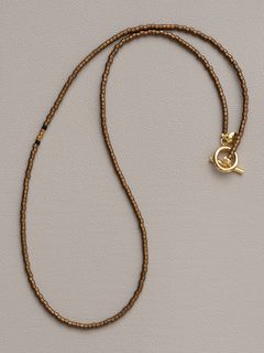 《予約品》 BEADS NECKLACE / ネックレス / コッパー 【Iroquois.SENTI】