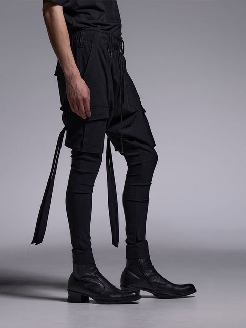 【予約品 1月4日(日) 締切】Sarrouel Pants / サルエルパンツ / ブラック