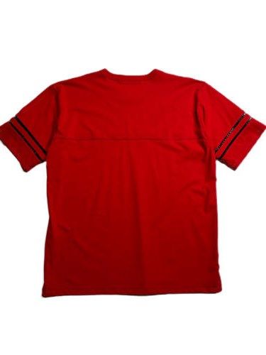 《予約品8月31日 23時55分締め》 SIDE LINE TEE A / Tシャツ / レッド 【roarguns 】 2024年2月入荷予定