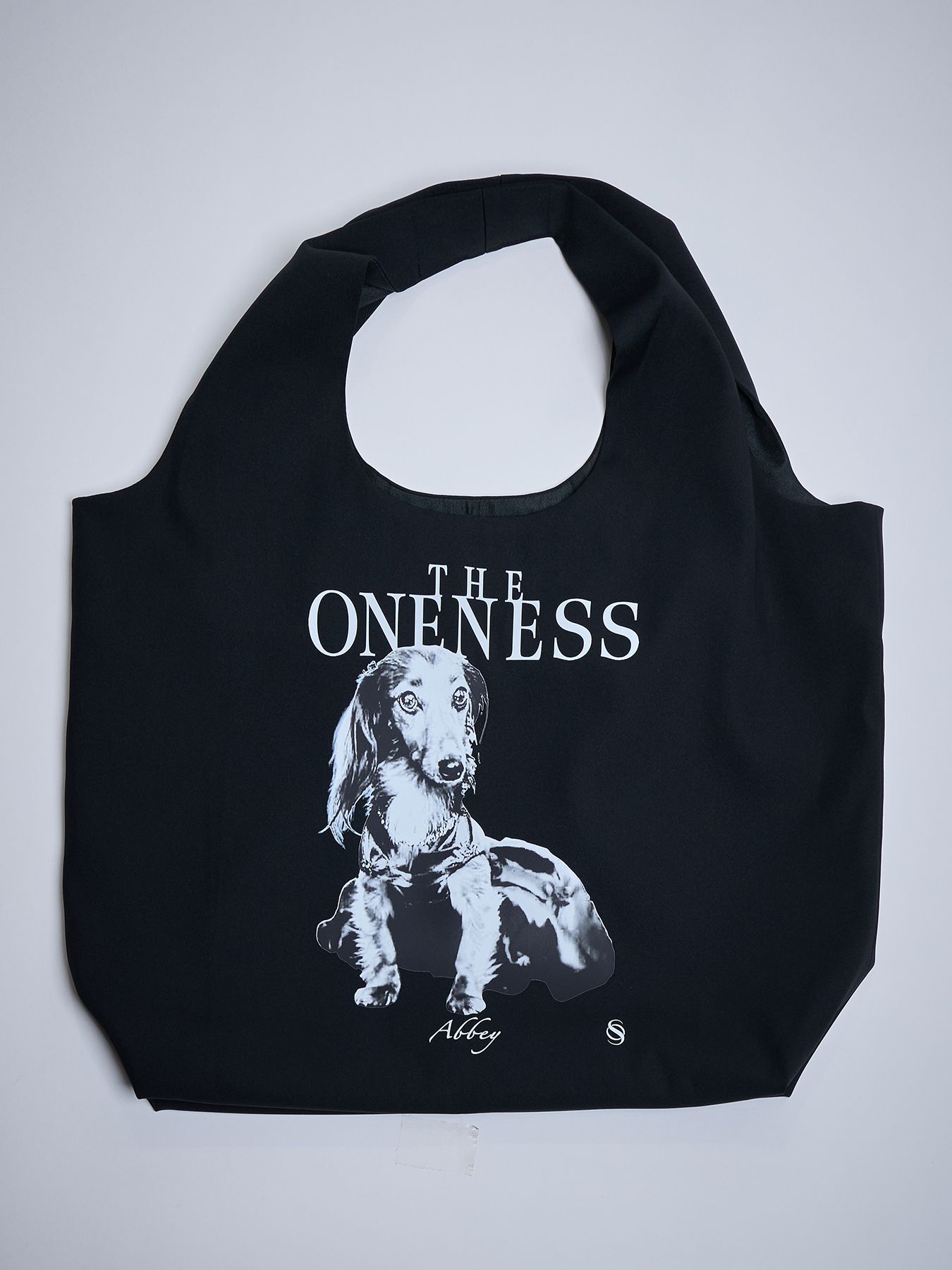 【予約品 4月26日(日) 締切】《犬猫保護活動チャリティー企画》Shoulder Tote Bag / ショルダー トートバッグ / ブラック