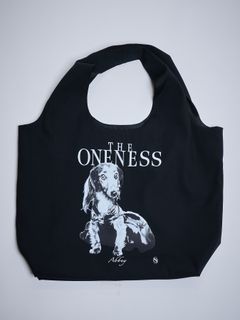 【予約品 4月26日(日) 締切】《犬猫保護活動チャリティー企画》Shoulder Tote Bag / ショルダー トートバッグ / ブラック