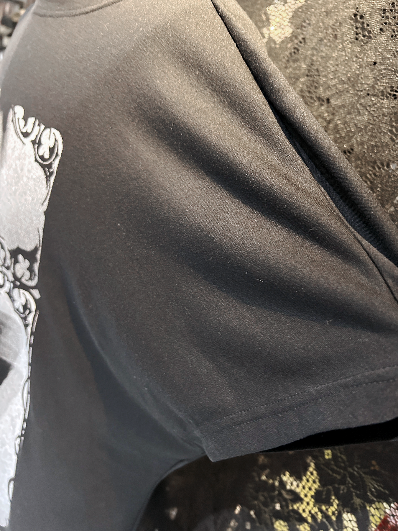 【予約品 1月4日(日) 締切】French Sleeve-T / フレンチスリーブTシャツ / ブラック