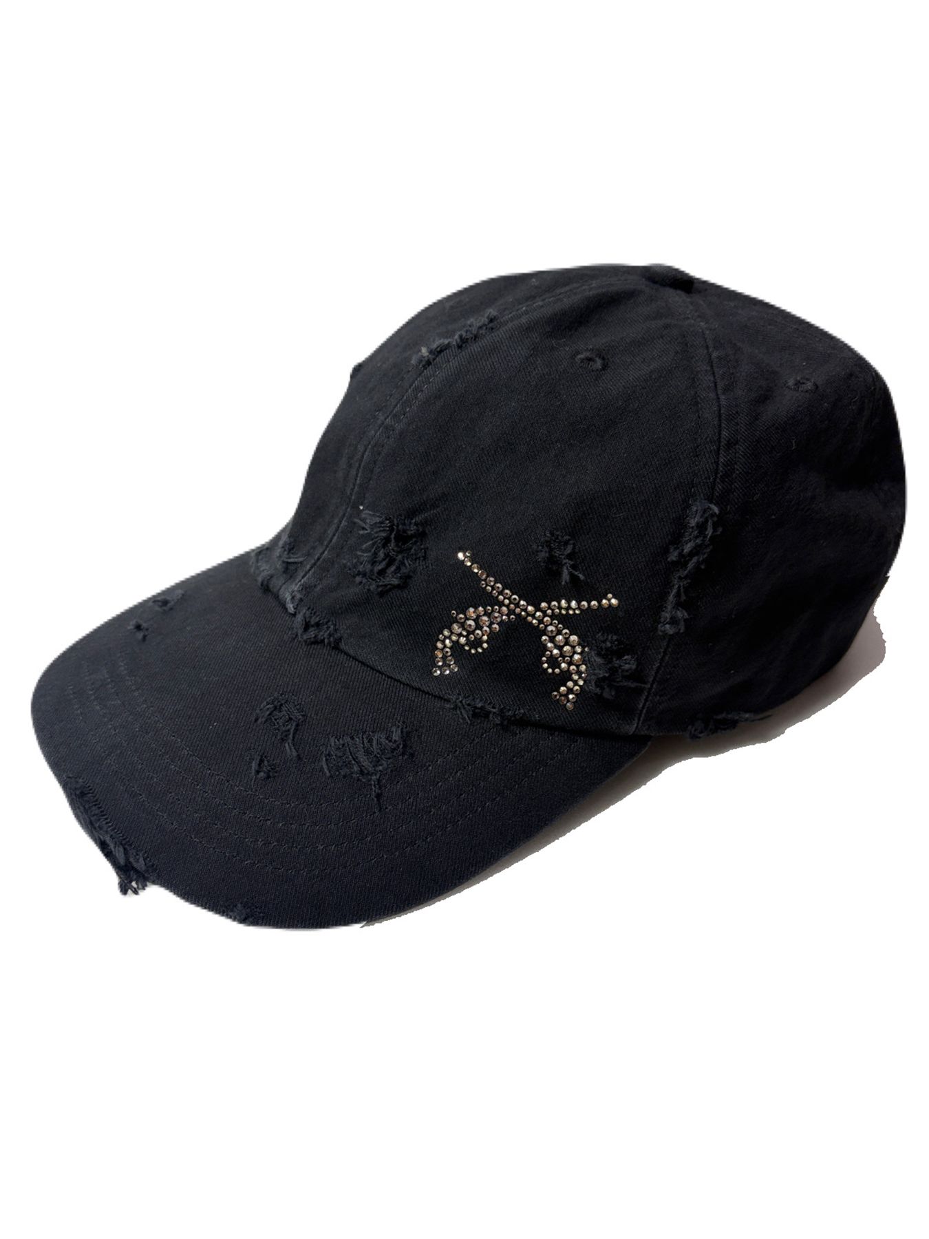 【予約品 8月23日(日) 締切】B.B CAP DAMAGE/CRY / ブラック