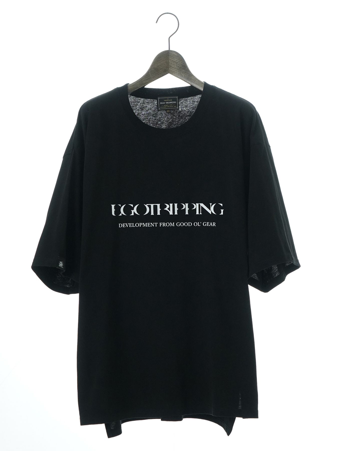 【予約品 11月23日(日) 締切】PRINTTEE-A short / ロゴプリント Tシャツ / BLACK
