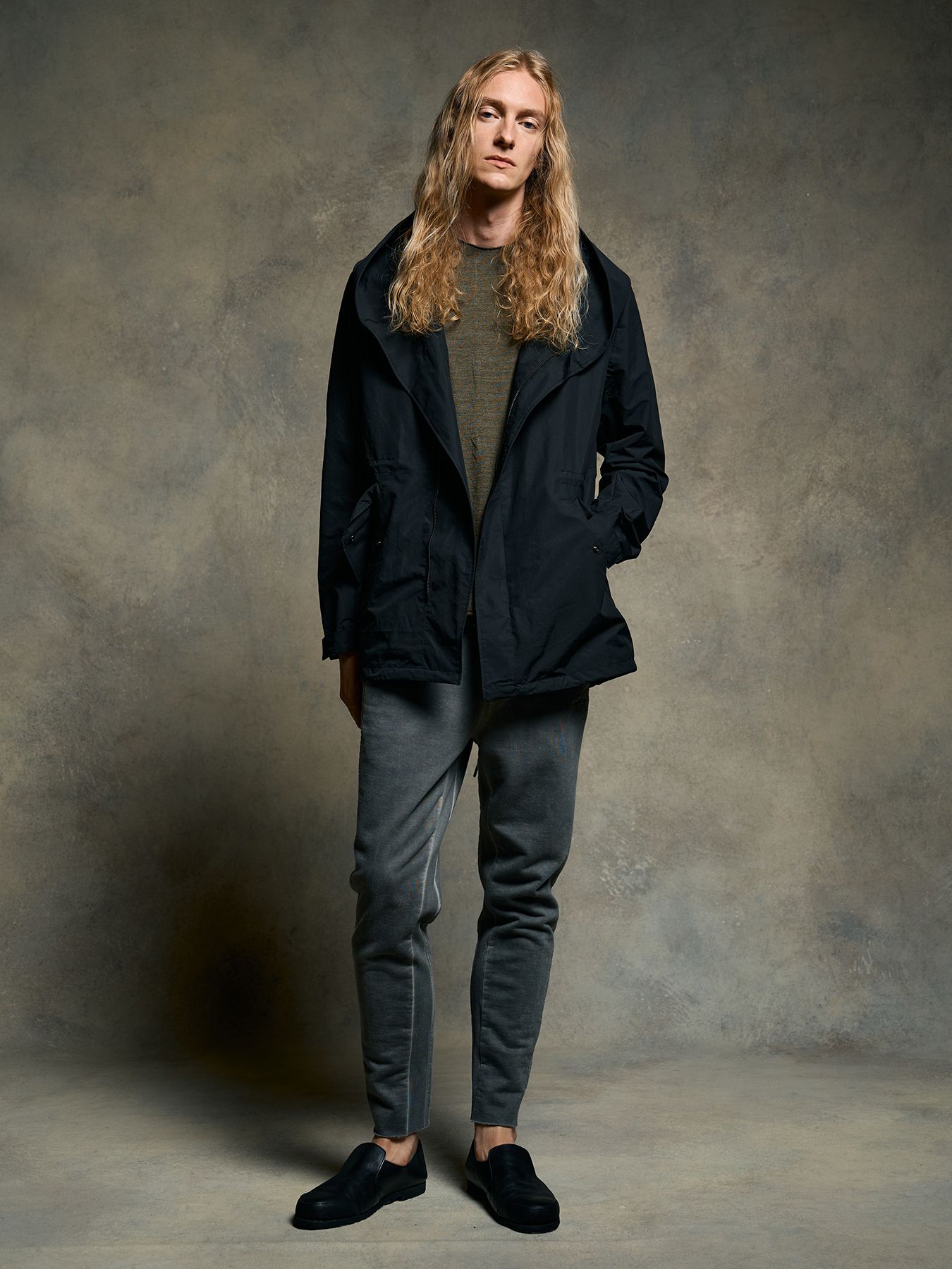【予約品 9月23日(火) 締切】wrap field parka / ラップフィールドパーカ / ブラック