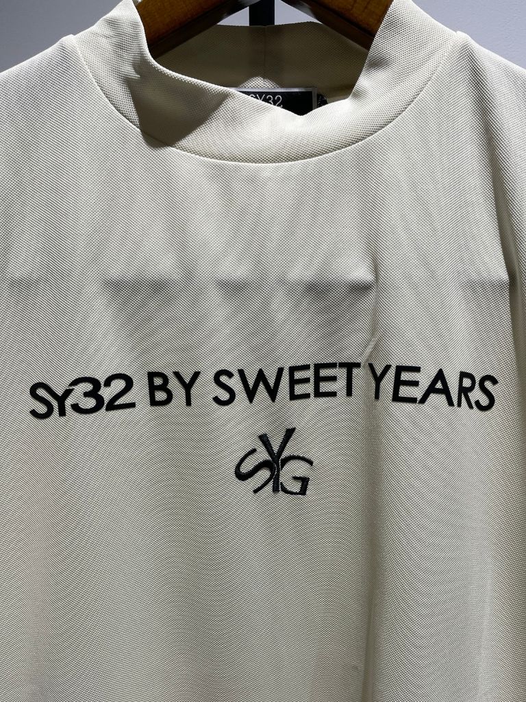 QUICK DRY KANOKO MOCK / ライトベージュ 【SY32 by SWEET YEARS GOLF】