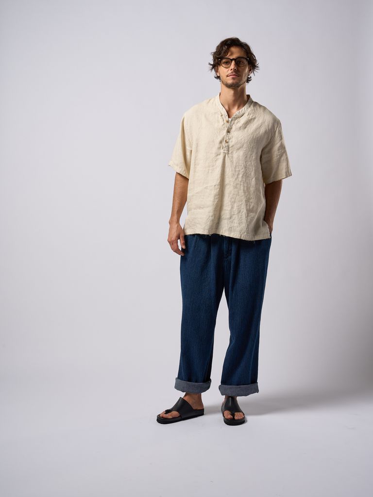 wjk - 【予約品9月19日 10時締め】 leather thong sandal