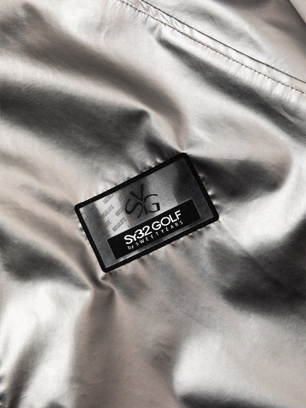 GLOSS METAL EMBOSS JK / シルバー 【SY32 by SWEET YEARS GOLF】