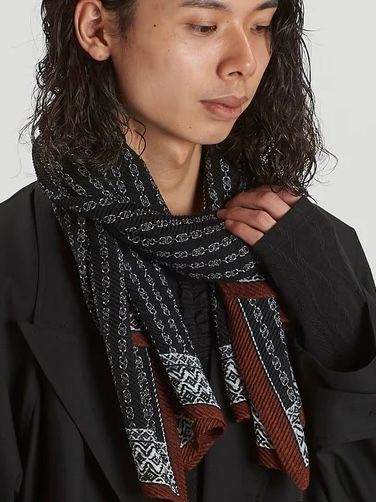 チェーンモチーフストール 857777-367Z【NO ID.】