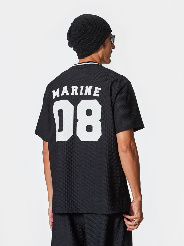 【国内買付】muta ACANTHUS Mesh Soccer Top メッシュTシャツ ACANTHUS - ACANTHUS × muta MARINE / muta Mesh Soccer Top