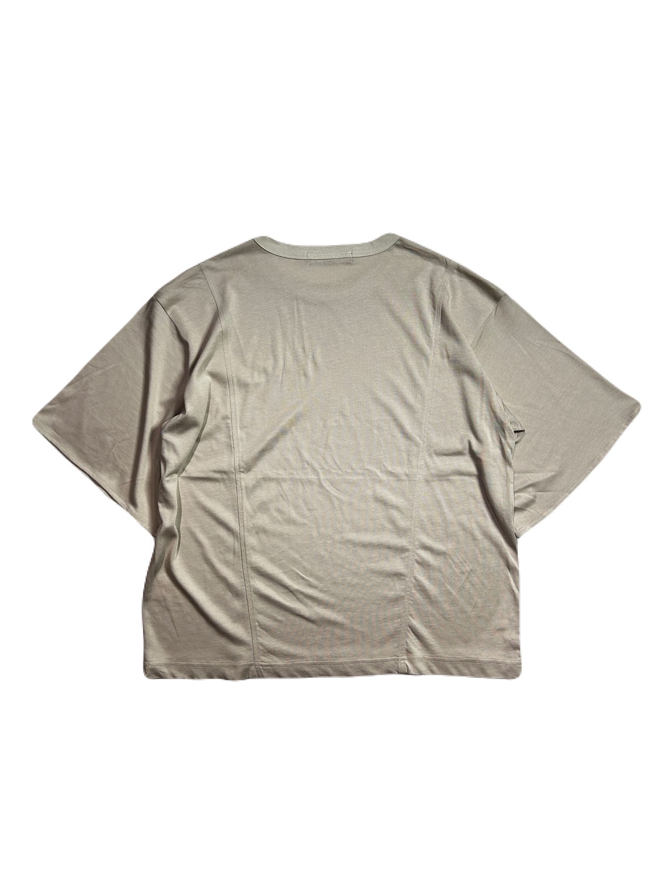 【予約品 8月10日(日) 締切 】WOMENS WING CROSSGUN CRY T / ウイングクロスガン クリスタル Tシャツ / ベージュ