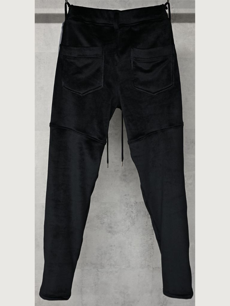 《予約9月1日18時締め》 velours TYLER PANTS  / 真冬仕様タイラーパンツ / ブラック