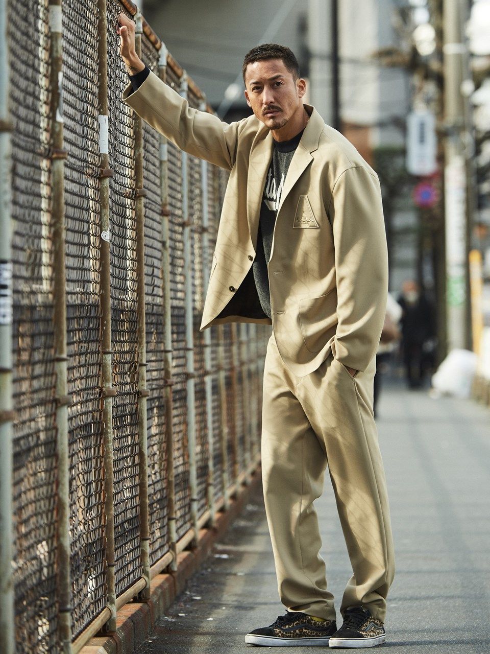 (予約品) muta Relax Fit Tailored JKT / イージーテーラードジャケット / ベージュ 【Acanthus×muta】10月上旬頃入荷予定