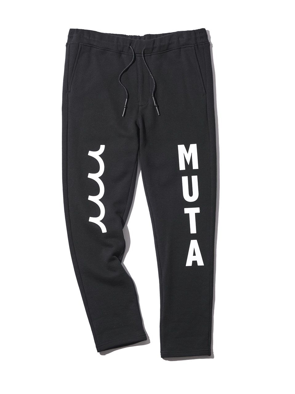 (予約品) muta Narrow Sweatpant / スウェットパンツ/ ブラック 【Acanthus×muta】 10月上旬頃入荷予定