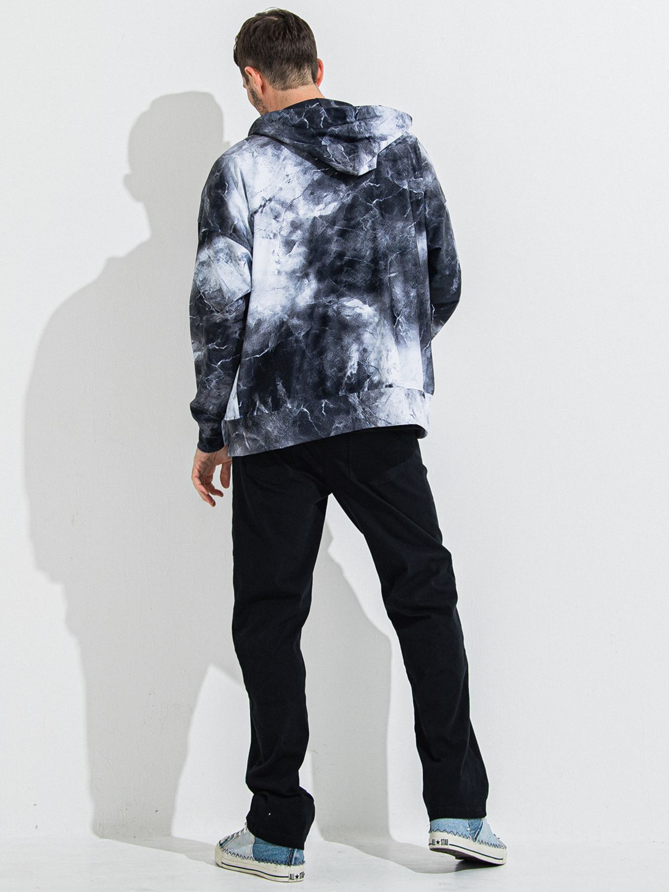 【予約品 】DENIM JERSEY WIDE PT / デニムジャージワイドパンツ / ブラック