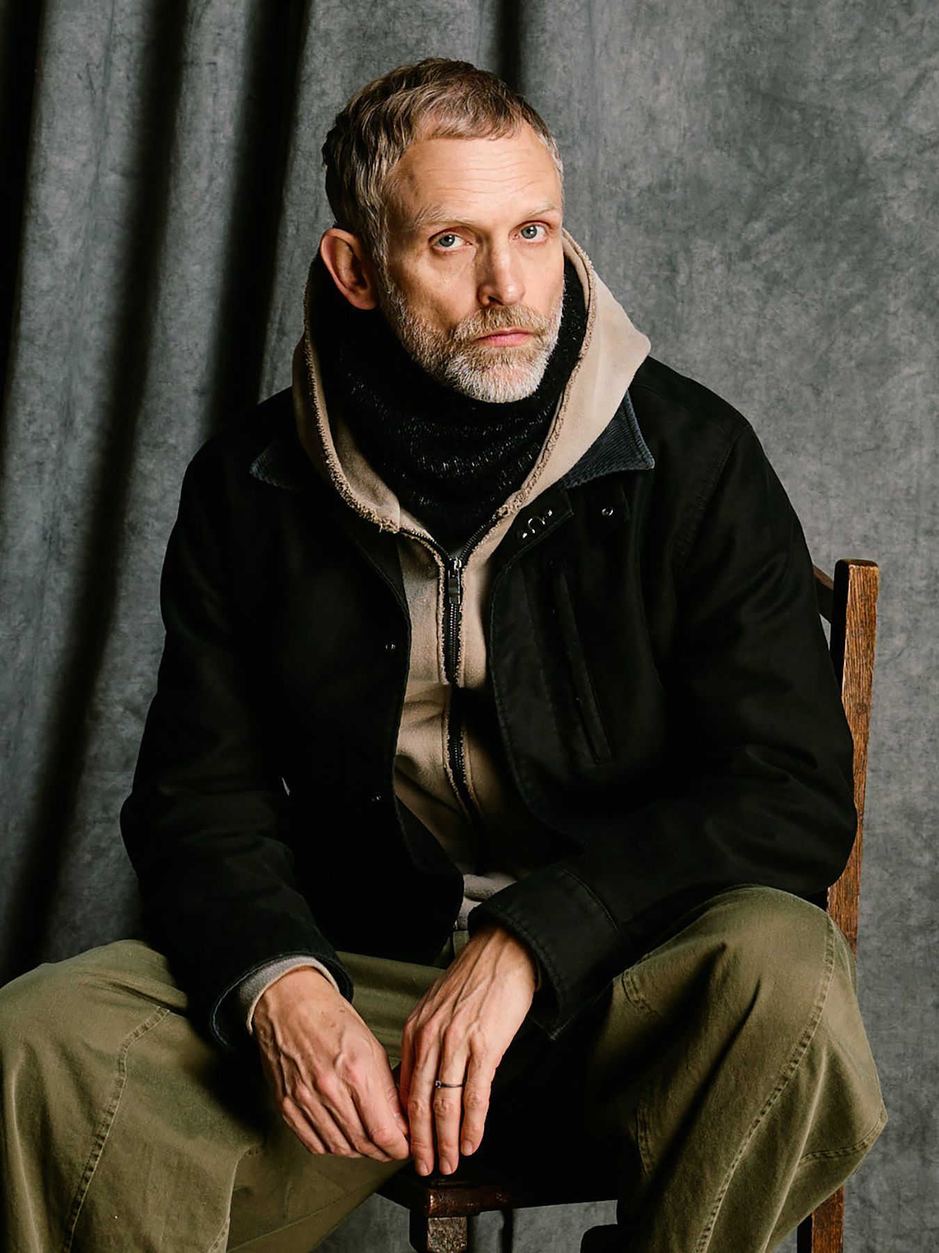 【予約品 4月19日(日) 18時締切】heavy moleskin short coverall jacket / ヘビーモールスキン ショートカバーオールジャケット / ブラック