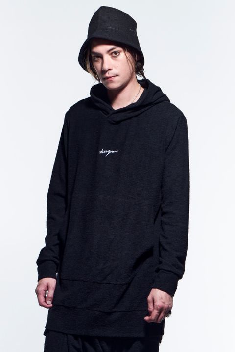 《予約品》 Hoodie パーカー PileJersey / Black 【kiryuyrik】 5月入荷予定