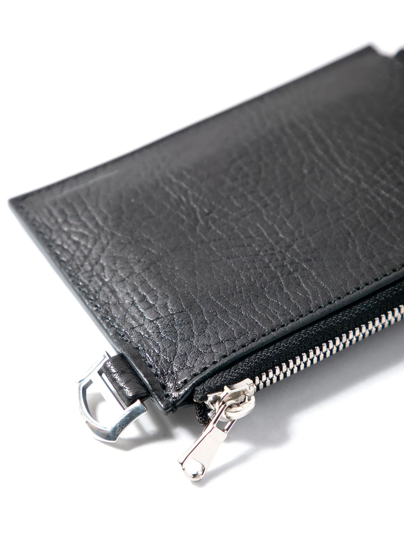 Pit Vegetable Full Tanned Shrunken Steerhide L-Wallet / フルタンニン ピット鞣し シュリンク ステア ハイド Lウォレット / ブラック