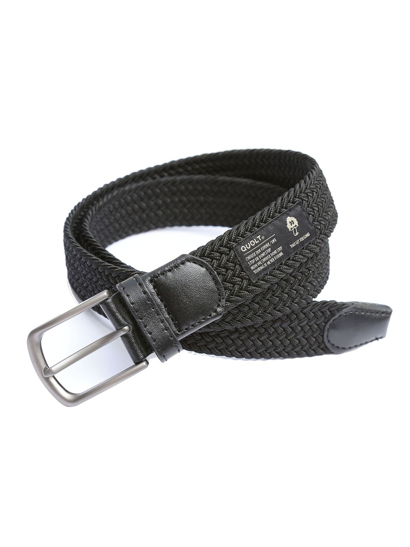 BRAIDED BELT / ブラック【QUOLT】