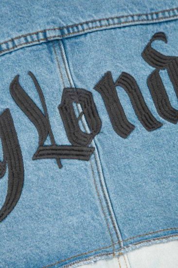 SWITCHING DENIM JACKET/ ブルー 【BOY LONDON】