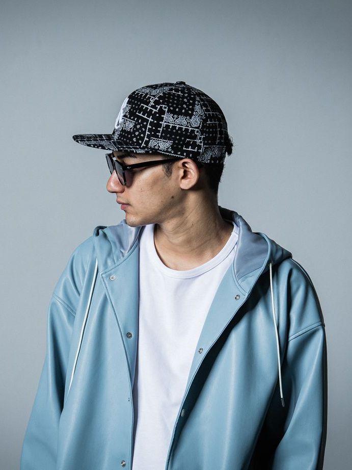 《予約品》 ID BB CAP / ベースボールキャップ / バンダナブラック