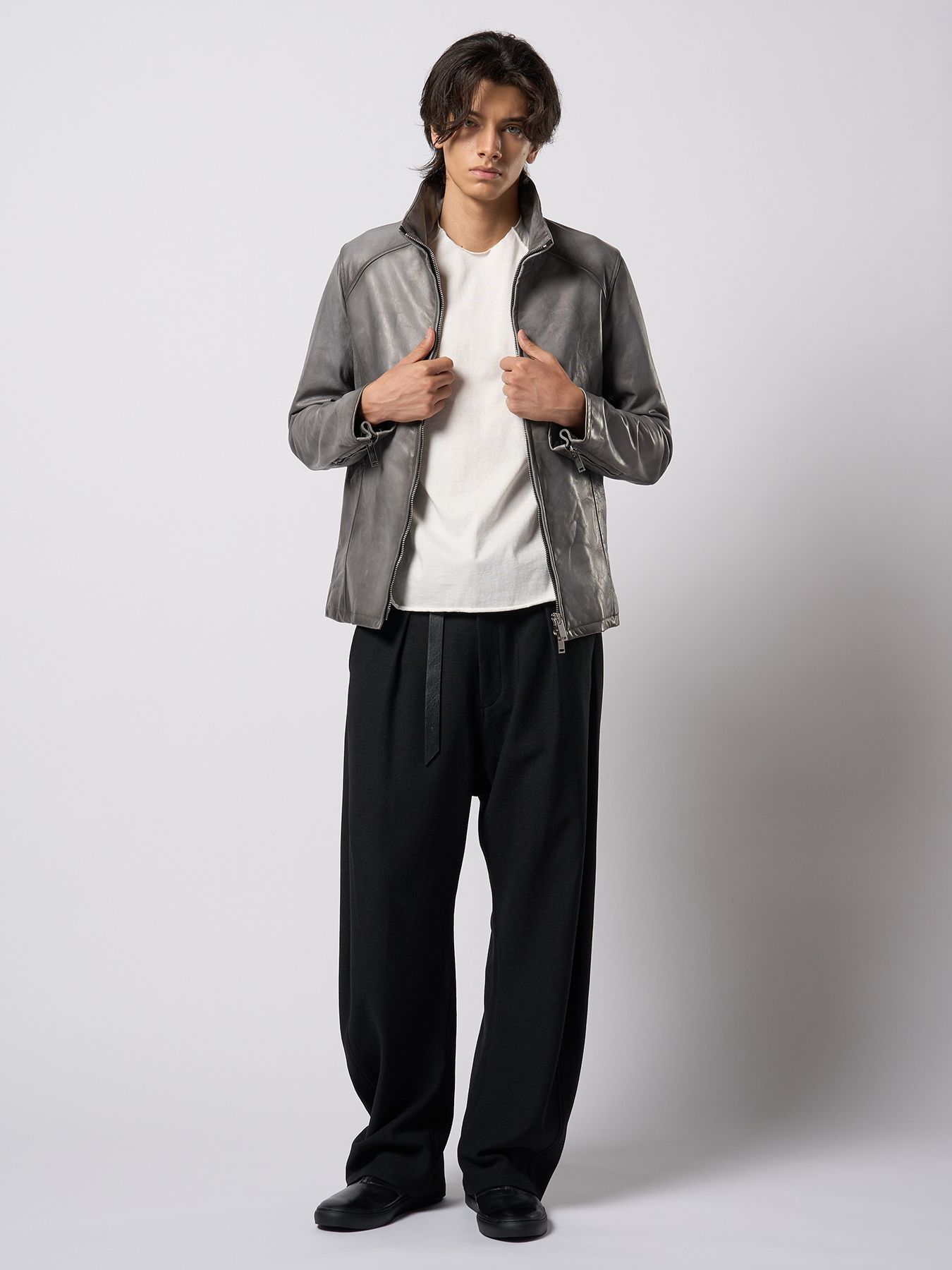 【予約品 9月23日(火) 締切】front zip bootie / フロントジップ ブーティー / ブラック