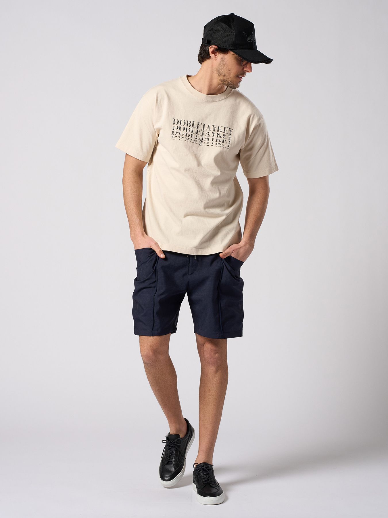 【予約品 1月25日(日) 締切】teck shorts / テックショーツ / ネイビー