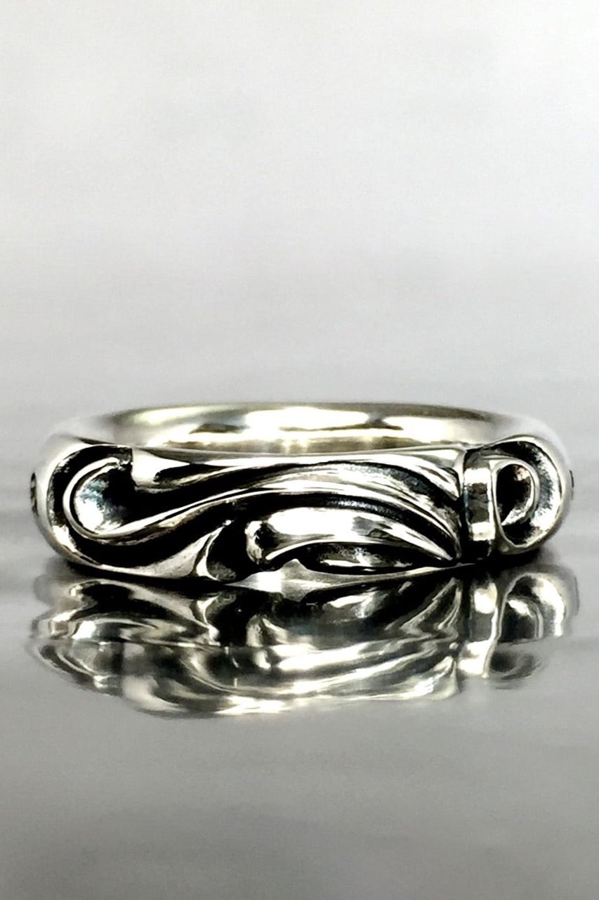 《受注生産》 GREEK LOTUS RING リング 【GOD SIZE】 注文から2-3週間後入荷予定
