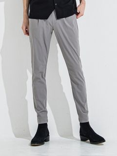 CHRIS EASY TUCK PANTS / クリスイージータックパンツ / グレー