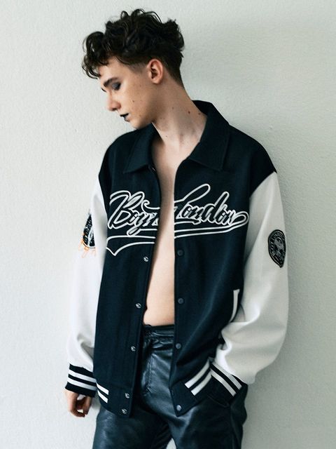 JERSEY STADIUM JACKET / スタジャン / ブラック