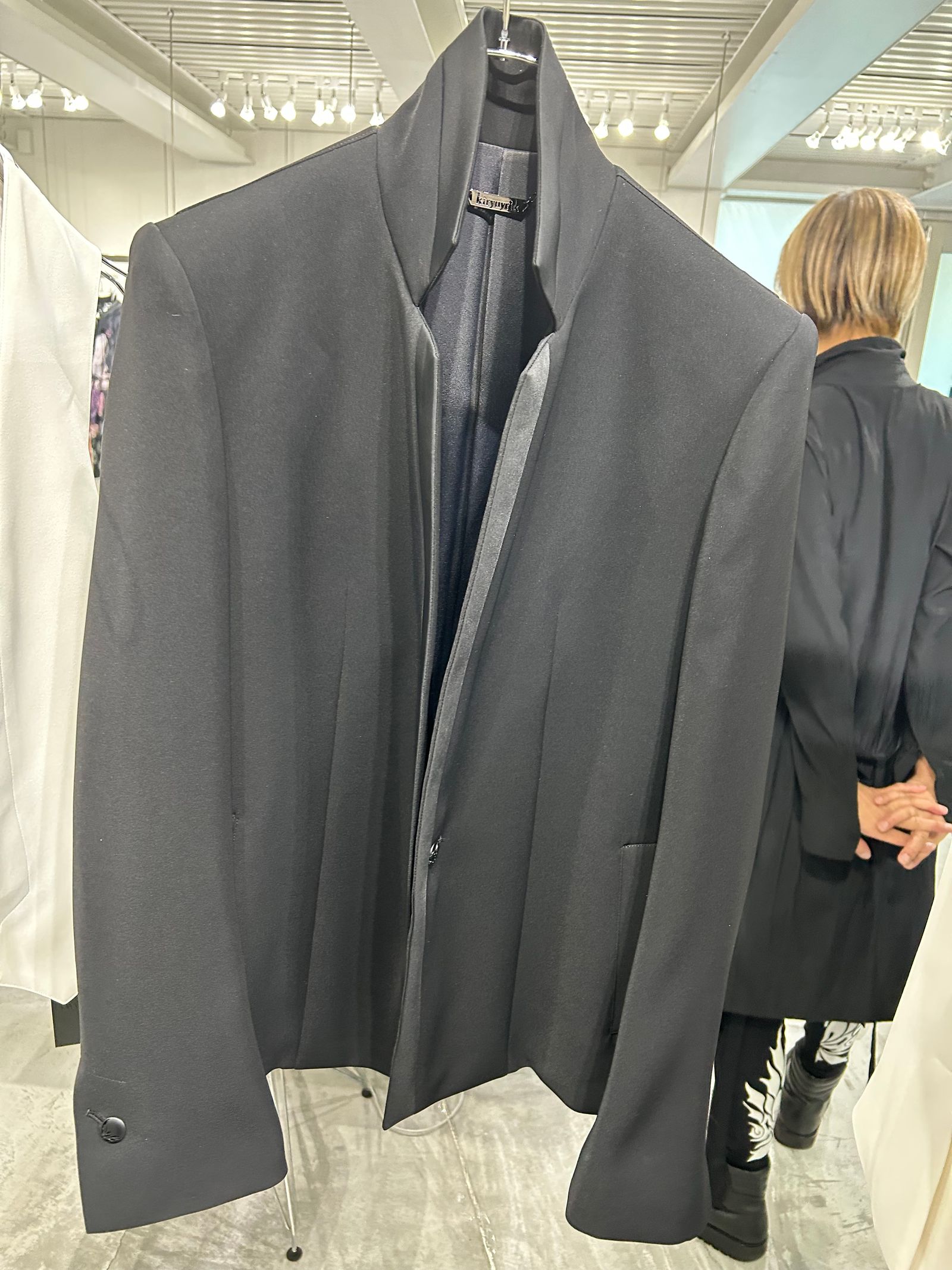 《予約品》 StandCollarShortJacket / スタンドカラーショートジャケット / ブラック